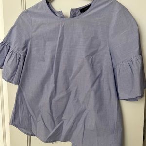 J. Crew Peplum Sleeve Blouse